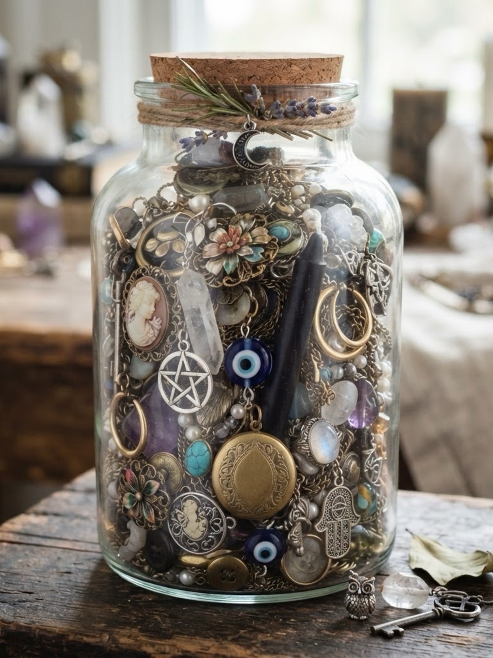Mystical Mystery Jewelry Jars ✨📿🪬